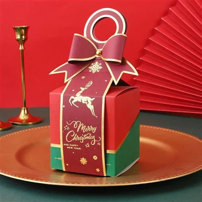 Personalizuota kartoninė Kalėdų EVE dėžutė