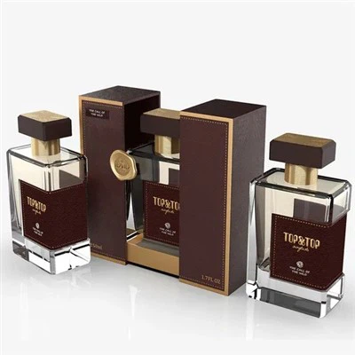 Individualizuota prabanga 30 ml 50 ml 100 ml kvadrato „parfum“ pilkapis tuščias skaidraus stiklo purškimo kvepalų mėginio papildomus butelius su pakavimo dėžute